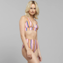 Bikini Top Alva Irregular Stripe multi color
