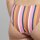 Bikini Bottoms Sanda Irregular Stripe multi color