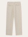 Loose Linen Pant light feather grey