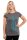 Frauenshirt Kenia Raglan Fair Trade Distel, dunkelgrau S