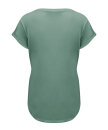 EP Women Rolled Up Sleeve, sage green