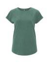 EP Women Rolled Up Sleeve, sage green M