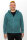Männer Zip-Hoodie teal L