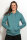 Männer Zip-Hoodie teal XL