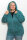 Männer Zip-Hoodie teal XL