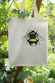 Bio-Fashion-Bag Erdhummel, natur