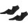 2-er-Pack Sneaker Socken Abby schwarz