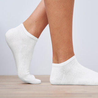 2-er-Pack Sneaker Socken Abby weiß 39-42