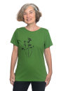 Frauenshirt Kenia Fair Trade Klee, leaf green