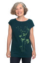 Frauenshirt Lovely Unkraut dunkelgrün