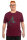 Männershirt Brombeere, weinrot S