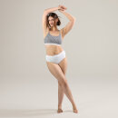 Slip 3-er-Pack Polly Vichykaro schwarz-creme