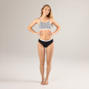 Slip 3-er-Pack Polly Vichykaro schwarz-creme