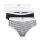 Slip 3-er-Pack Polly Vichykaro schwarz-creme