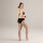 Slip 3-er-Pack Polly Vichykaro schwarz-creme