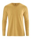 Basic Longsleeve aus Hanf, dijon