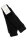 Armstulpen gestrickt, schwarz