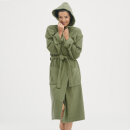 Unisex Frottee-Bademantel khaki