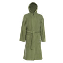 Unisex Frottee-Bademantel khaki