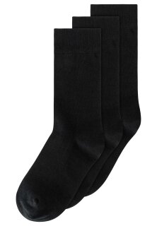 Socken 3er Pack schwarz