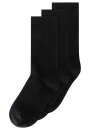 Socken 3er Pack schwarz 39-42