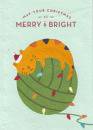 Klappkarte Weihnachten Merry & Bright