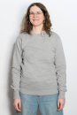Unisex Organic Sweatshirt hellgrau-meliert