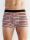 Herren Trunkshorts naturweiß-rot-schwarz L