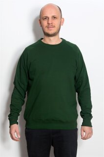 Unisex Sweatshirt, bottle green S