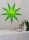 Weihnachtsstern tern mit LED Leuchte Grün