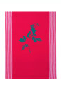 Bio&Fair-Trade Geschirrtuch Brombeere, rot