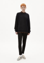 Sweatshirt Aarin Oversized Fit schwarz