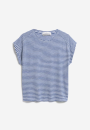 T-Shirt Oneliaa lovely Stripes dynamo blue-oatmilk