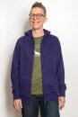 Männer Zip-Hoodie purple