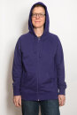 Männer Zip-Hoodie purple