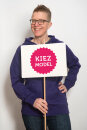 Männer Zip-Hoodie purple