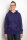 Männer Zip-Hoodie purple