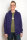 Männer Zip-Hoodie purple
