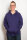 Männer Zip-Hoodie purple