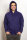 Männer Zip-Hoodie purple