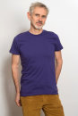 Männer Fit-T-Shirt purple