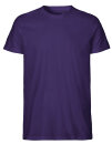 Männer Fit-T-Shirt purple