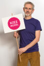Männer Fit-T-Shirt purple L