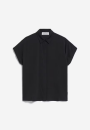 Bluse Larisaana aus Bio-Viskose schwarz