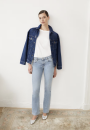 Linnaa Low Slim Fit Bootcut Jeans easy blue