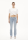 Linnaa Low Slim Fit Bootcut Jeans easy blue