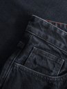 TIM Tapered Denim Jeans REBORN ™ overdyed black