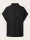 Bluse ASTER fold up short sleeve linen black jet