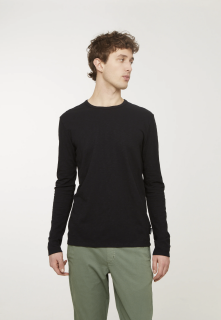 Männer Longsleeve MACA, schwarz S