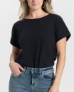 Bella Damen T-Shirt jet black